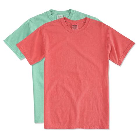 Experience Ultimate Comfort with Customized Comfort Colors Tshirts